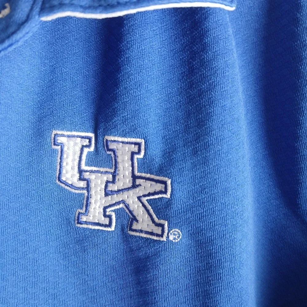 University Of Kentucky Nike Dri-Fit Polo Shirt Women's Size M‎